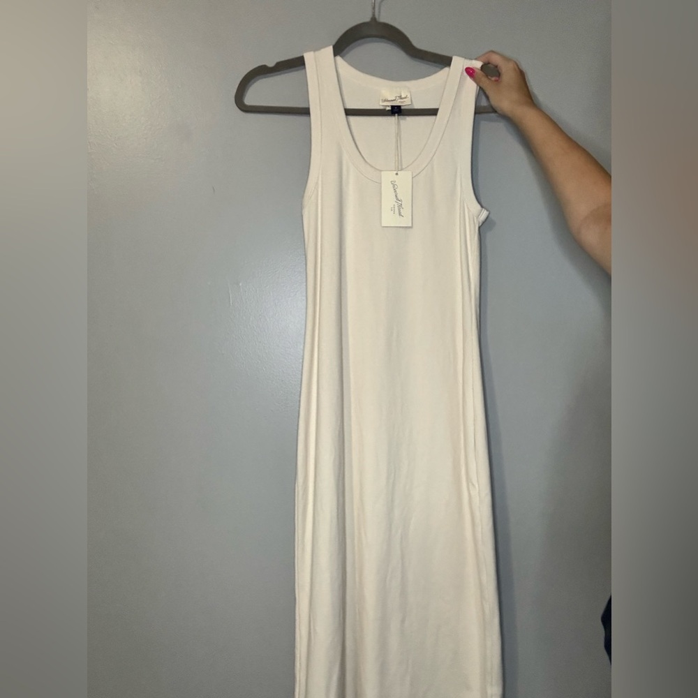 Universal Thread Cream Midi Dress
